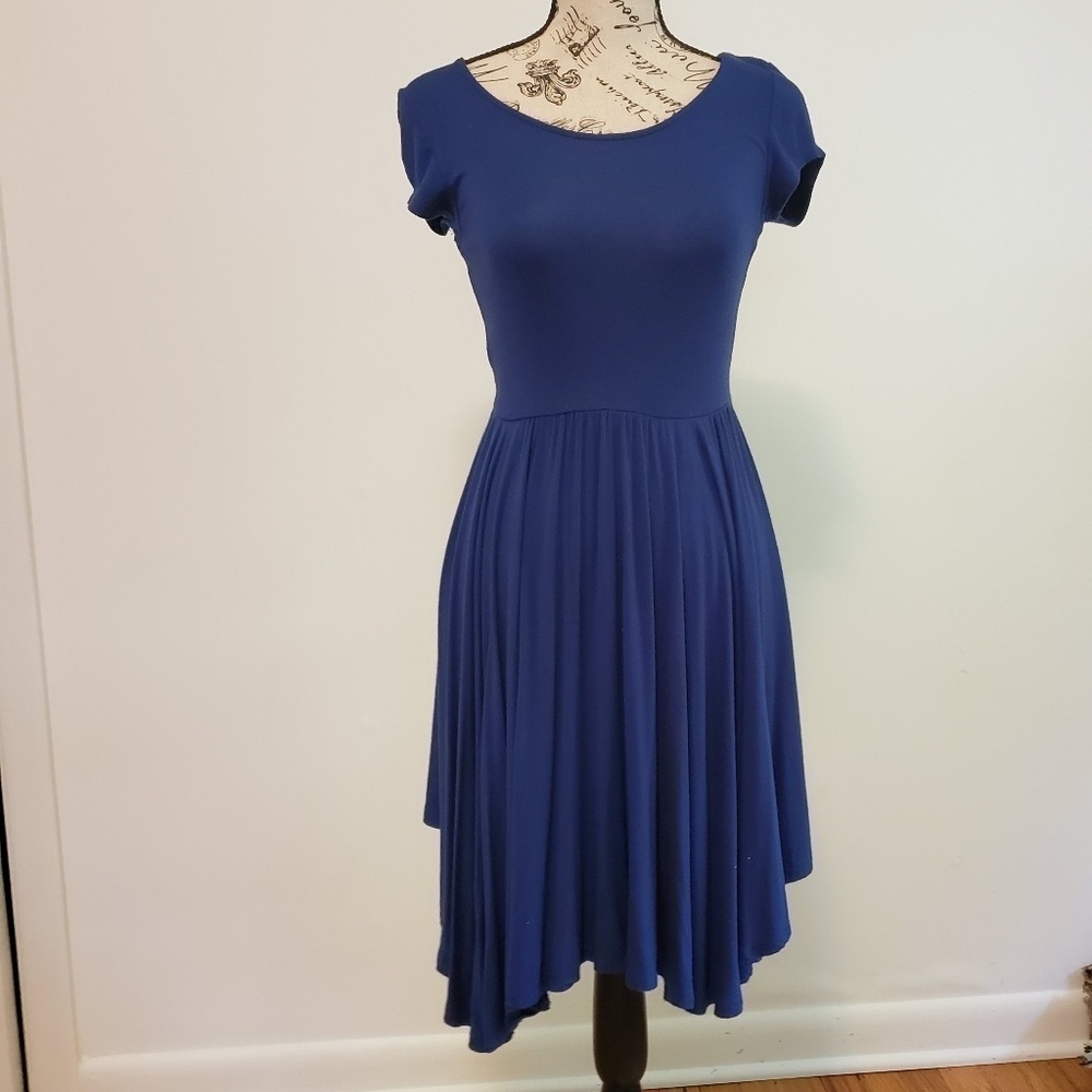 Chic open back dress